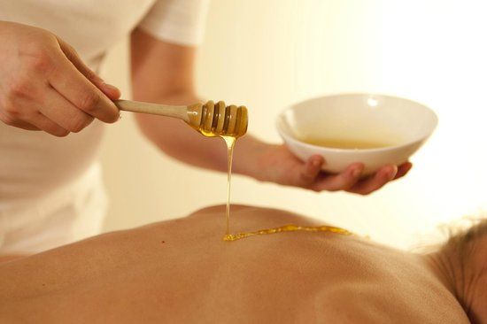 Méz masszázs